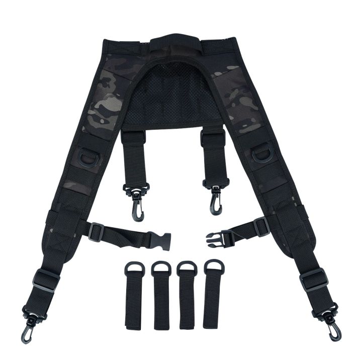 Tactical Police Suspenders for Duty Belt Harness Law Enforcement with ...