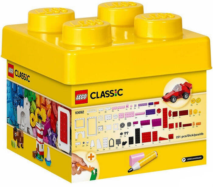 ของแท้lego-เลโก้lego-เลโก้อาคารบล็อกของเล่นชุดสร้างสรรค์คลาสสิกสร้างสรรค์ขนาดเล็กสร้างกล่อง10692