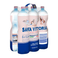 Santa Vittoria Mineral Water Still 1.5L แพค 6 ขวด บรรจุพลาสติก PET น้ำแร่ธรรมชาติจากประเทศอิตาลี