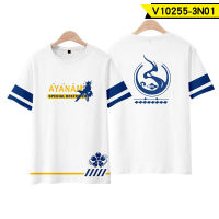 Azur Lane Cosplay Men Women 3D Basic Short Sleeve T shirt Casual Tee Y25