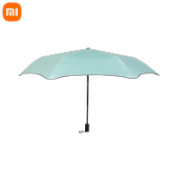 Xiaomi 2022 Fashion Portable UV Folding Automatic Umbrella Rain Wind Resistant Trip Sun Umbrellas Reverse Umbrella