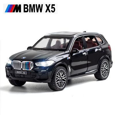 1:32 รุ่นรถสำหรับ BMW X5 ล้อแม็กของเล่นพร้อมประตูเปิดดึงกลับรุ่น Best Collection Gift