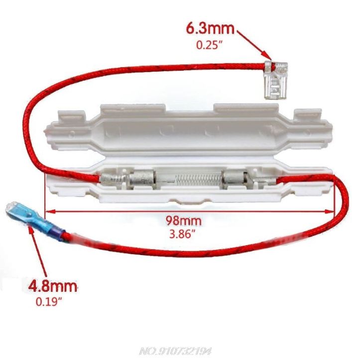 5kv-0-85a-ฟิวส์แรงดันไฟฟ้าสูงสำหรับผู้ถือฟิวส์เอนกประสงค์ไมโครเวฟเตาอบชิ้นส่วนซ่อมเตาอบไมโครเวฟ-n19-20ชิ้น