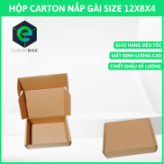 50 PCs cod online shipping carton box size 12x8x x 4 cm-made by cheapbox