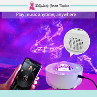 โคมไฟเครื่องฉายท้องฟ้าที่เต็มไปด้วยดวงดาว Led สีสันสดใสไฟกลางคืนเวทีพร้อม Speaker Musik บลูทูธ11