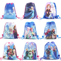 1PC Frozen Birthday Party Decoration Gift Bags Drawstring School String Bags Backpack Kids Birthday Party Supplies