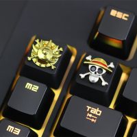 （Miss qis keycap）เหล็กเท่ดรอปชิป Overwatch ที่ครอบคีย์บอร์ดอลูมิเนียมอัลลอยด์ปุ่มกดสำหรับคีย์บอร์ดแบบกลไก LOL หนึ่งชิ้น R4ความสูงแบบสามมิติ