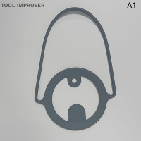 TOOL IMPROVER ที่ใส่ถ้วยกาแฟแบบพกพาสายรัดถ้วยแบบใช้ซ้ำได้แฮนด์ฟรีสลิงถือแก้วเครื่องดื่มที่ใส่ชานม