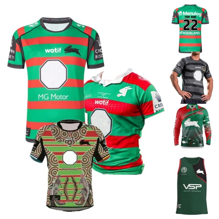 2023 2024 RABBITOHS Indigenous ANZAC Rugby Jersey HOME Away Singlet