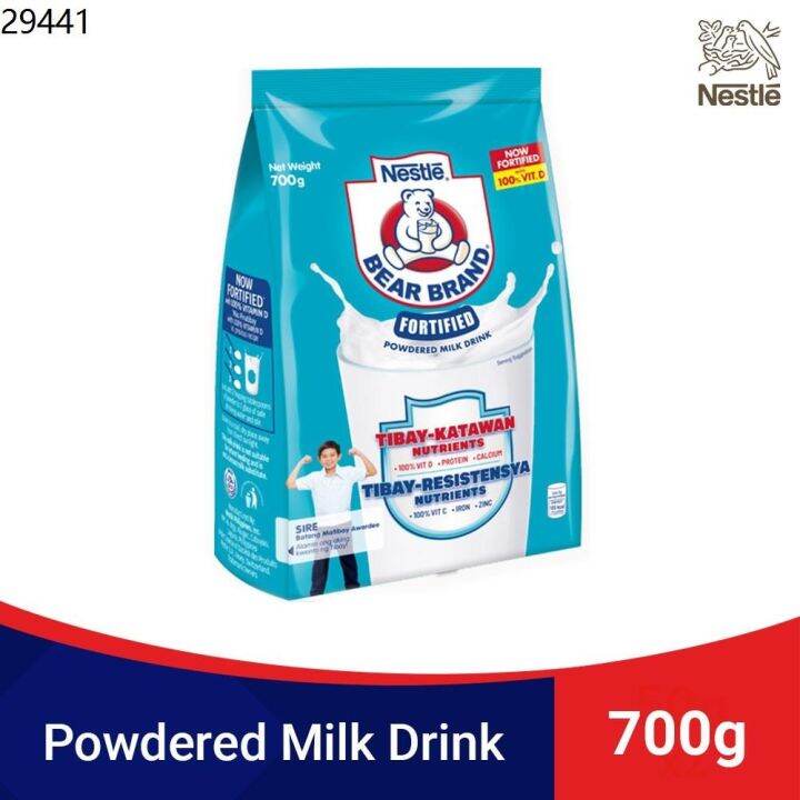 The new 2022 bearbrand Bear Brand Fortified Powdered Milk Drink 700g ...