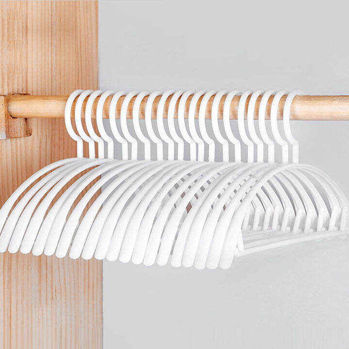 Seamless NonLip Closet Organizer Hangers Arc Design Clothes Hangers