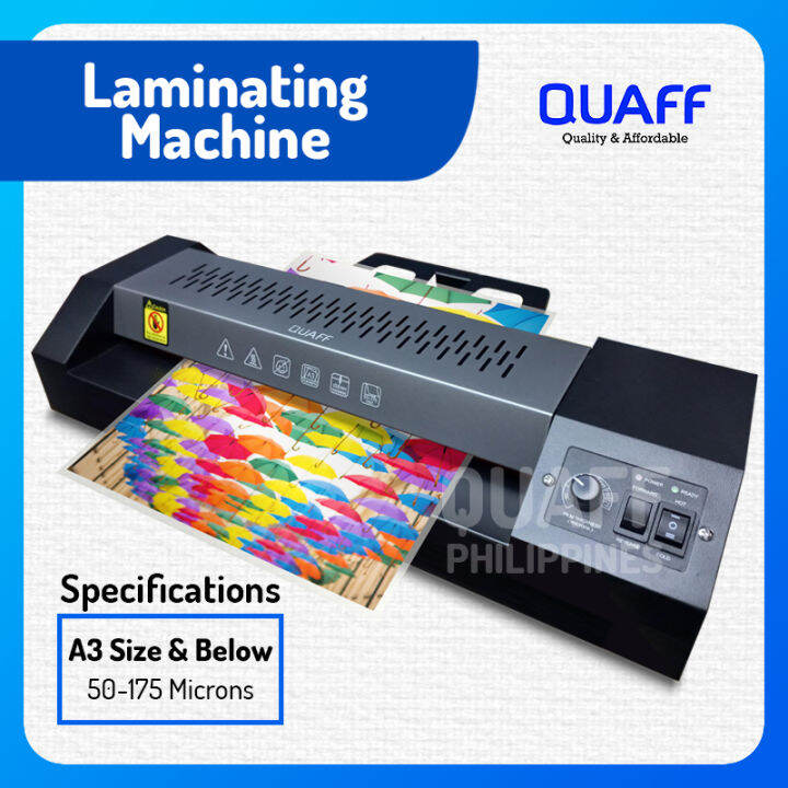 QUAFF Metal Laminator 320mm A3 (max laminate 175mic) Lazada PH