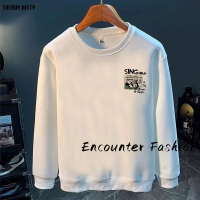 Encounter Fashion  เสื้อสเวตเตอร์  เสื้อกันหนาวมีฮู้ด เสื้อกันหนาว เสื้อแขนยาวชาย เสื้อกันหนาว ผ ช เสื้อฮู้ด เสื้อฮู้ดชาย 2023ใหม่ MWY2390L0H 37Z230915