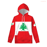 New Lebanon Hoodie Free Custom Name Number Lbn Sweater National Flag Arabian Pound Lebanon National Printed Clothing Picture popular