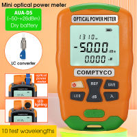 COMPTYCO Handheld Mini 2 in 1 Optical Power Meter OPM Optical fiber tester with LED Lighting -50 26dBm