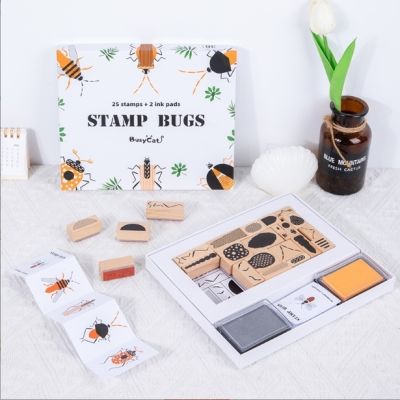 Magic Stamp มาเติมความสนุกสนานและเสริมสร้างจินตนาการออกแบบแมลงด้วย Magic Stamp