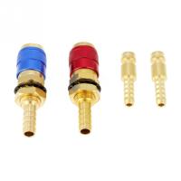 2Pcs 8mm Water Cooled &amp; Gas Adapter Quick Connector Fitting Set For MIG TIG Welding Torch Plug Quick Fitting M8 Hose Connectors Pipe Fittings Accessor