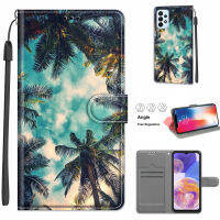 เคสโทรศัพท์ FAYANGRIES สำหรับ Samsung Galaxy M23เคสถังน้ำแบบหดไดซิลิโคน PU แบบฝาพับปิดผิวทนทานรูปแบบแฟชั่น