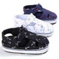 GAN-NEW Baby girl boy sandals Shoes print light canves infants 0 to18 Month