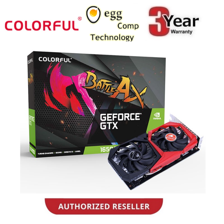 COLORFUL GEFORCE GTX 1650 SUPER NB 4G-V DDR6 128BIT GRAPHIC CARD