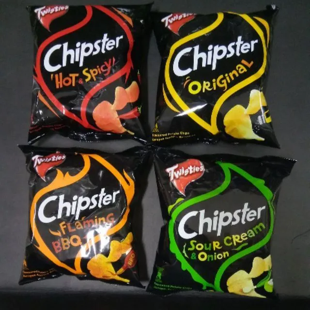 [Ready Stock] ALL Flavour Twisties Chipster Potato Chips Flaming BBQ