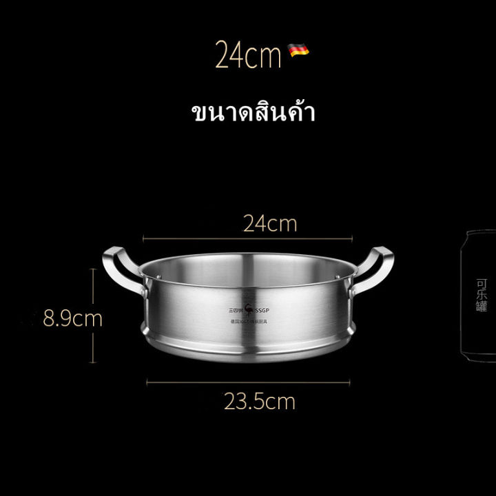 ssgpถาดรองซึ้งนึ่ง-ถาดรองนึ่ง-ถาดสแตนเลส-ถาด-กะทะ-อุปกรณ์ถาดสแตนเลส-ตะแกรงสแตนเลส-ถาดสแตนเลสสําหรับนึ่งอาหาร