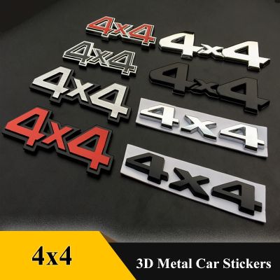 ✤◘ 3D Metal 4X4 labeling Car Truck Emblem Badge Decal Chrome Car Styling For Toyota HIGHLANDER Tundra LAND CRUISER Car Accessories