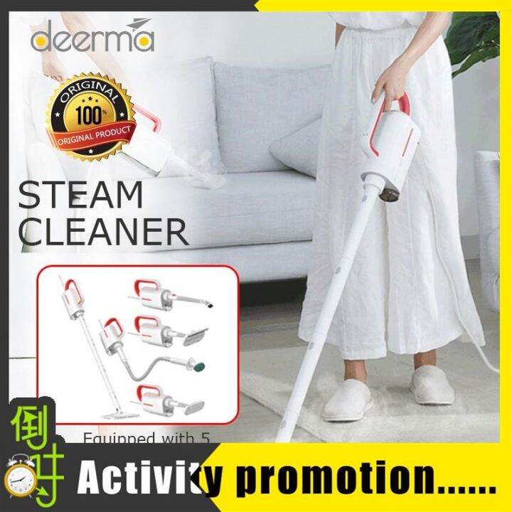 Original Deerma ZQ600 Steam Cleaner Electric Handheld Steam Mop with 5