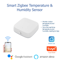 Smart Zigbee Temperature &amp; Humidity Sensor Home Comfort Works with Tuya Smart