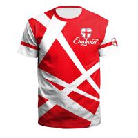 NEW New World Cup England T-shirt Fans Jersey Casual Short Sleeve Round Neck Fashion Street Wear+a Size