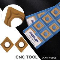 CCMT09T304 LF9018 เม็ดมีดคาร์ไบด์กลึงภายนอก CCMT09T308 LF9018 CNC Lathe Cutting Tools สําหรับเครื่องมือกลึงแปรรูปเหล็ก