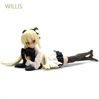 WILLIS Car Decoration Action Figure Collectible Model Kasugano Sora Yosuga no Sora Girl Figure Car Ornaments Doll Toy Lie Prone Posture 22cm for Gift Kasugano Kimono QC8191638