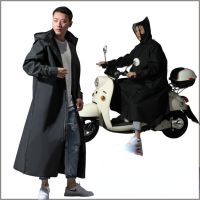 Cape Bicycle Raincoat Military Windbreaker Biker Motorcyclist Long Coat Man Raincoat Waterproof Overalls Chubasquero Rain Gear