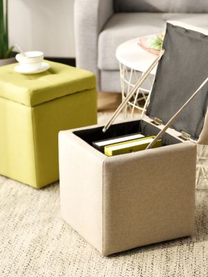 ▬ art is stool storage multi-functional low square receive the sitting room shoes