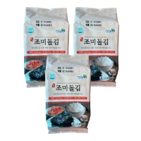 สาหร่ายเกาหลี ปรุงรสพร้อมทาน korea laver-jeregim and dolgim ขนาด 5กรัม, 1/2box 1box