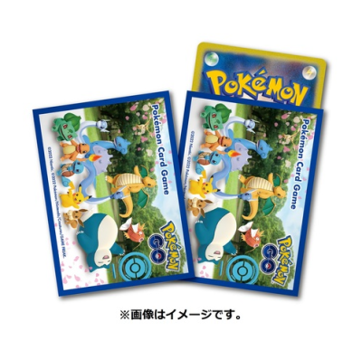 Pokemon Sleeve - ลาย Lets GO ลิขสิทธิ์แท้ Pokémon Center สลีฟ, ซองการ์ด, ซองใส่การ์ด, Sleeve