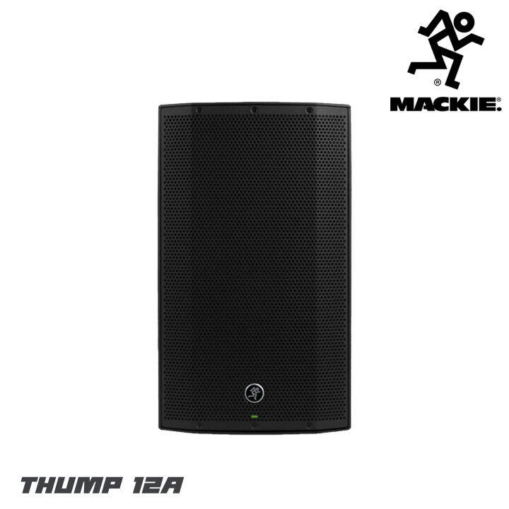 mackie-thump-12a-ตู้ลำโพงมีขยายขนาด-12-นิ้ว-กำลังขับ-1-300-วัตต์-มีแอมป์ในตัว-คลาส-d-เหมาะกับงานอีเว้นท์-ร้านอาหาร-ผับ-บาร์-รับประกันสินค้า-1-ปี