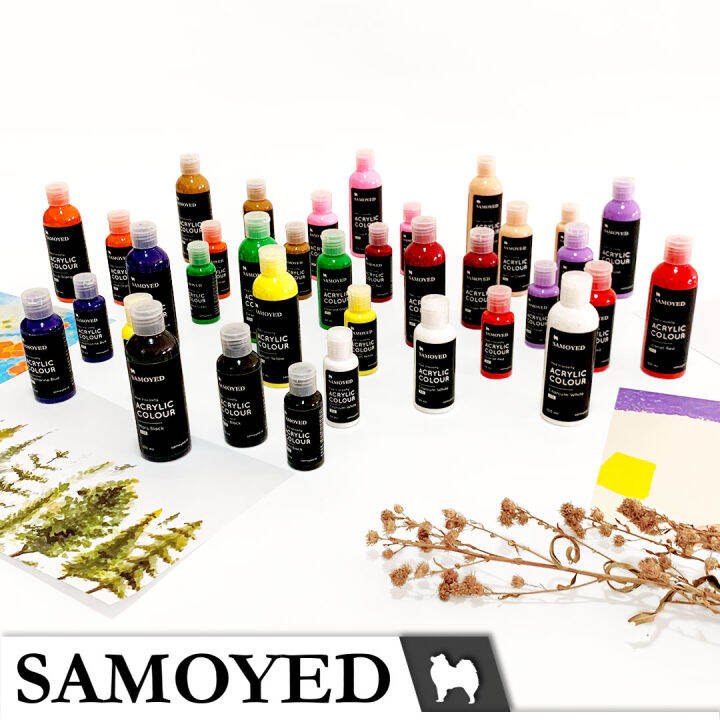 Cat Lukis Akrilik / Acrylic Paint / Colours 60 ml Samoyed ACP-M60 Emas