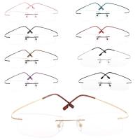 Fashion Metal Rimless Eye Glasses Eyeglasses Frame Spectacle Frames Eyewear Accessories Fashion glasses