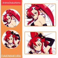 Anime Tengen Toppa Gurren Lagann littner yoko โยนหมอนครอบคลุมโยนหมอนครอบคลุม Otaku เครื่องนอนตกแต่ง Dakimakura หมอนครอบคลุม