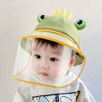 [COD] Childrens protective mask newborn baby going out childrens anti-spittle cap transparent month-old