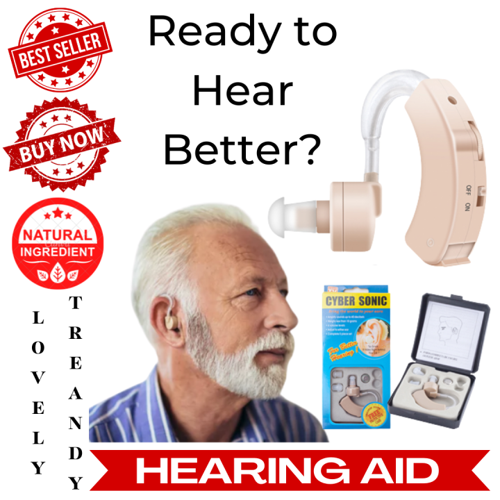 🦻🦻Best Hearing Aid Adjustable Sound Voice Amplier (suit for both ear