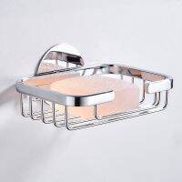 Stainless Steel Soap Dishes Wall Mounted Shower Soap Holder Bathroom Storage Container Soap Dish Basket Tray Rack