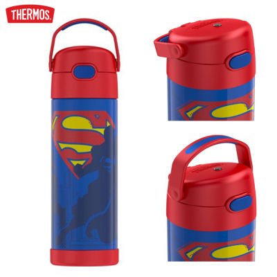 นำเข้า 🇺🇸 กระติกน้ำ Thermos 16oz FUNtainer Bottle - Superman ราคา 1250 - บาท