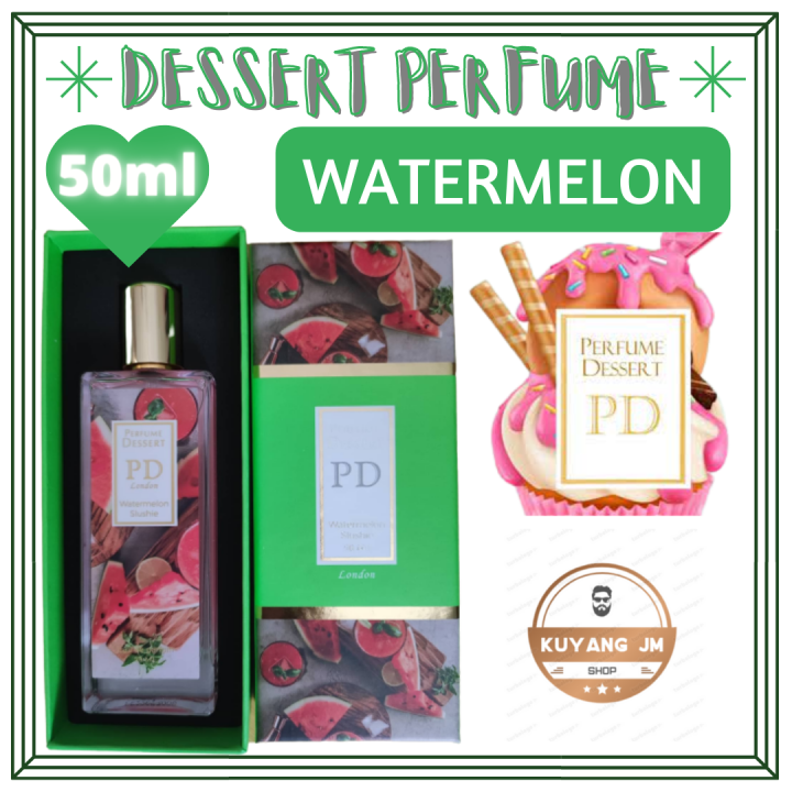 AUTHENTIC Perfume Dessert from London WATERMELON SLUSHIE 50ML For Women