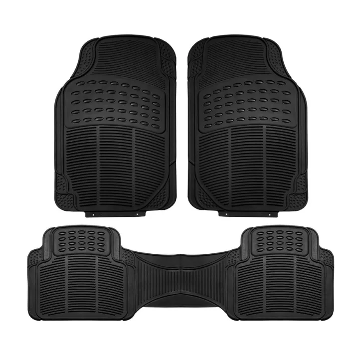 All Weather Floor Mat 3 Piece (Full Set Trimmable Heavy Duty) Lazada PH