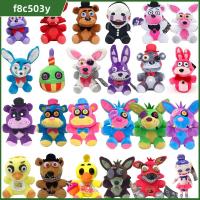 F8C503Y 18-25cm ตกแต่งบ้าน การ์ตูนสร้างสรรค์ ของขวัญเด็ก FOXY กระต่ายบอนนี่ Chica หมอนโซฟา ของเล่นตุ๊กตา FNAF 5คืนที่เฟรดดี้ ตุ๊กตาหมี fazbear