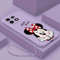 Realme 11 4G Realme11 5G Pro + Lovey Minnie เคสซิลิคอนเหลวยางปลอกกันกระแทก