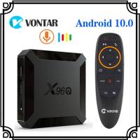 X96Q VONTAR 2GB 16GB 10.0กล่องทีวี Allwinner H313 Quad Core 4K 2.4G Wifi อุปกรณ์ทีวี Youtube VS X96 Mini Set Top Box Uso70d