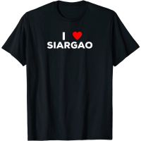 DLPRE□I Love Siargao Funny Filipino Philippines Pinoy Pinay Shirt Cotton Tshirts Short Sleeve Graphic Crew Neck Top TeS-5XL